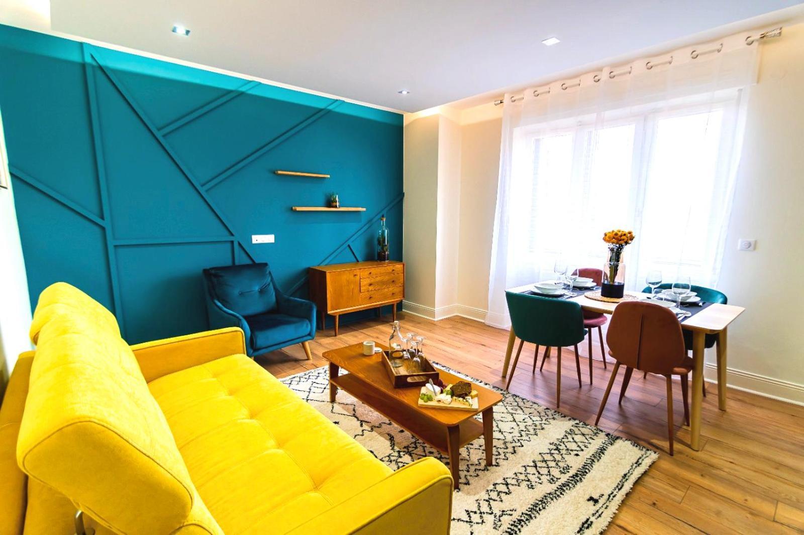 Bel Ami 01 - Turquoise & Or - Moderne Chic - Centre Ville - Acces Jardin - Clim - Wifi - Parking - Localisation Ideale Schiltigheim Eksteriør billede